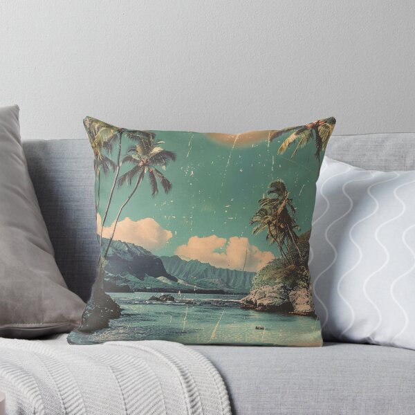 Item preview, Vintage Hawaii Islands Beach Summer Retro Art designed and sold by LVTFCOarts.