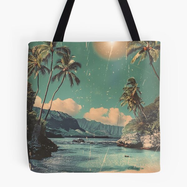 Item preview, Vintage Hawaii Islands Beach Summer Retro Art designed and sold by LVTFCOarts.