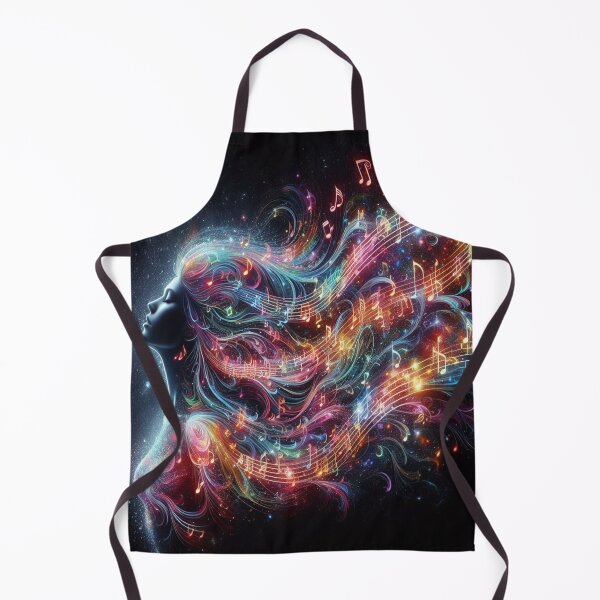 Item preview, Music Everywhere In Her Hair designed and sold by BrightrDayMusicArt.