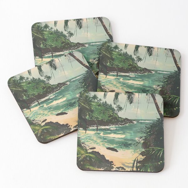 Item preview, Vintage Hawaii Nature Tropical Aesthetic Art designed and sold by LVTFCOarts.