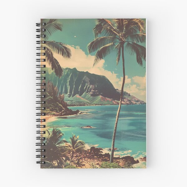 Item preview, Vintage Hawaii Beach Flowers Ocean View Vibe designed and sold by LVTFCOarts.
