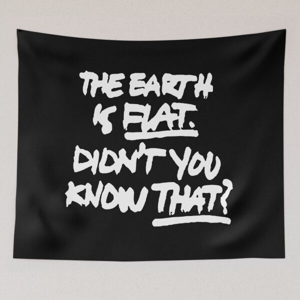 Item preview, The Earth Is Flat Didn't You Know That Korean designed and sold by jarodbosa.