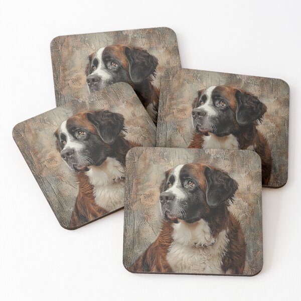 Item preview, Portrait of a St. Bernard designed and sold by Elisabeth Lucas.