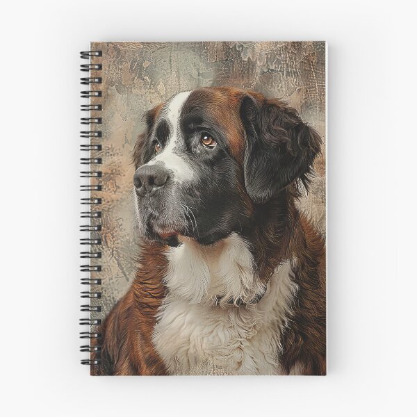 Item preview, Portrait of a St. Bernard designed and sold by Elisabeth Lucas.