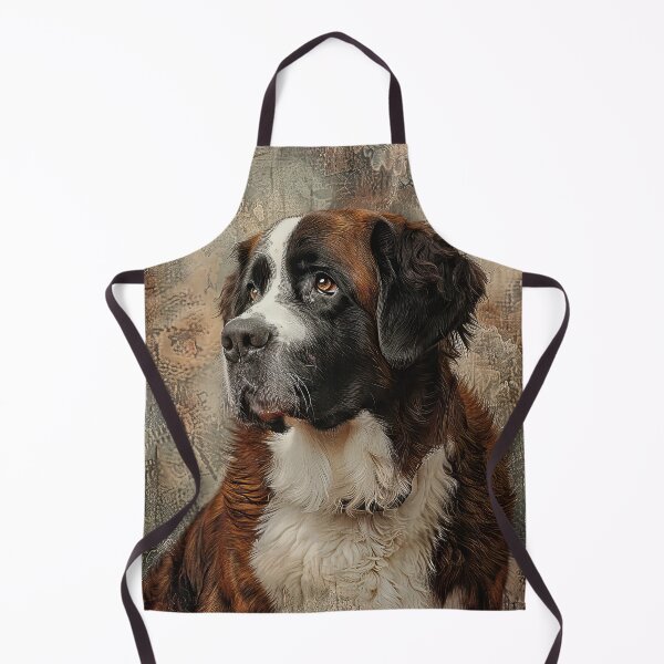 Item preview, Portrait of a St. Bernard designed and sold by Elisabeth Lucas.