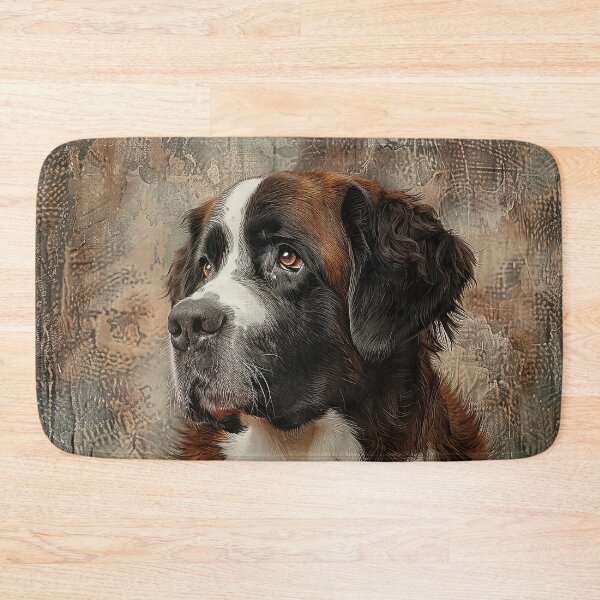Item preview, Portrait of a St. Bernard designed and sold by Elisabeth Lucas.