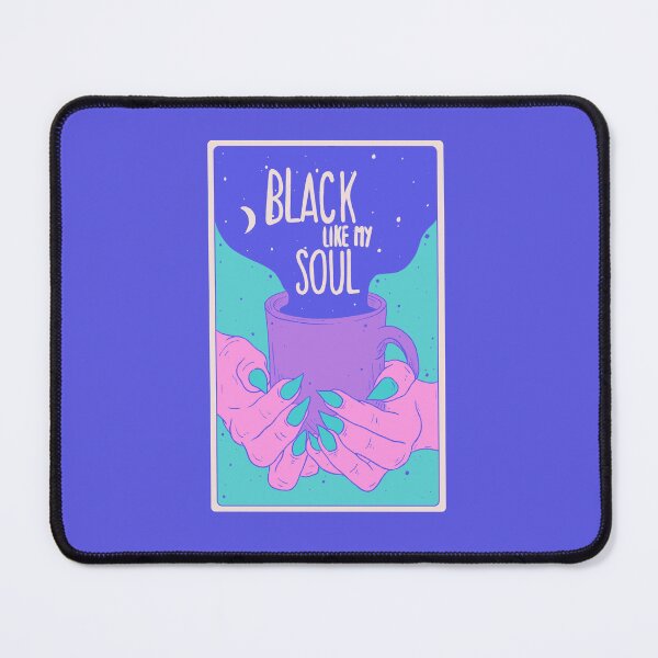 Item preview, Pink and Purple Devil Hands Coffee - Black Soul Brew designed and sold by Jess.a.creates.