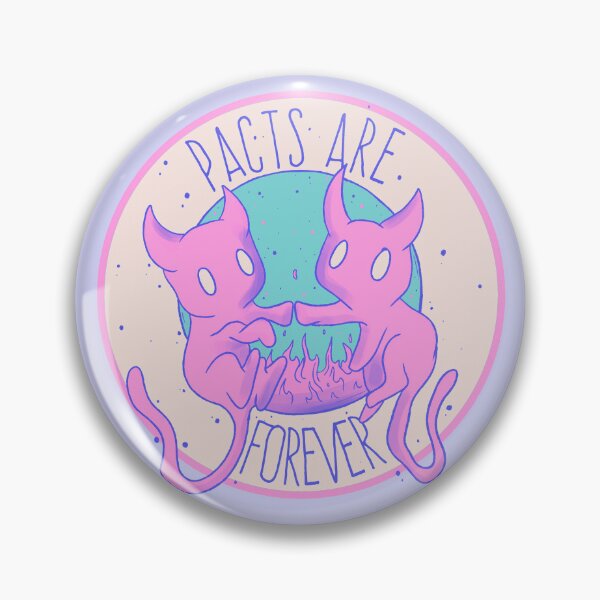 Item preview, Pink and Purple Cute Demons - Pacts Are Forever designed and sold by Jess.a.creates.