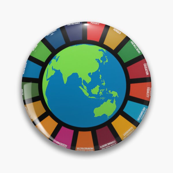 Item preview, Un Sdgs  Un Global Goals Logo  United Nations Sustainable Development Goals 2030 Sticker designed and sold by JonasKroger9.