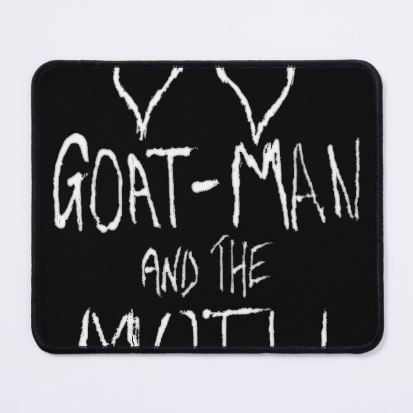 Item preview, Goat-Man And The Moth Logo designed and sold by ClarabelleSipes.