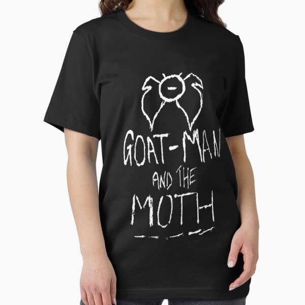 Item preview, Goat-Man And The Moth Logo designed and sold by ClarabelleSipes.