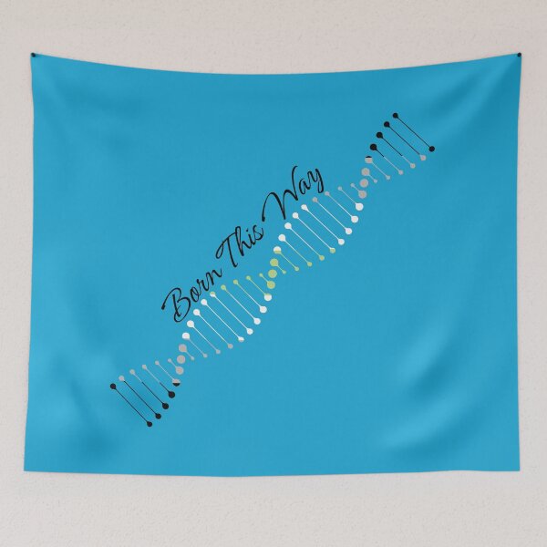 Item preview, Agender Pride Flag DNA, Agender Born This Way Pride Design designed and sold by Travelslightly.
