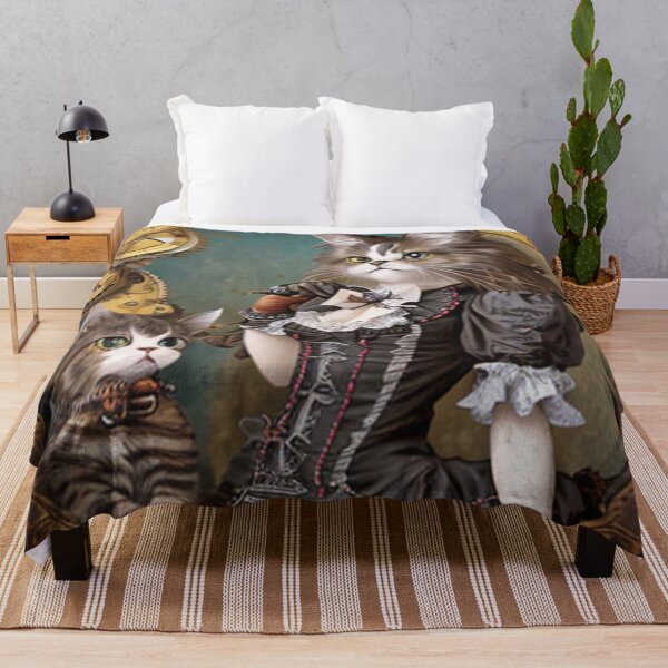 Item preview, Adorable steampunk cat mom designed and sold by Astralia.
