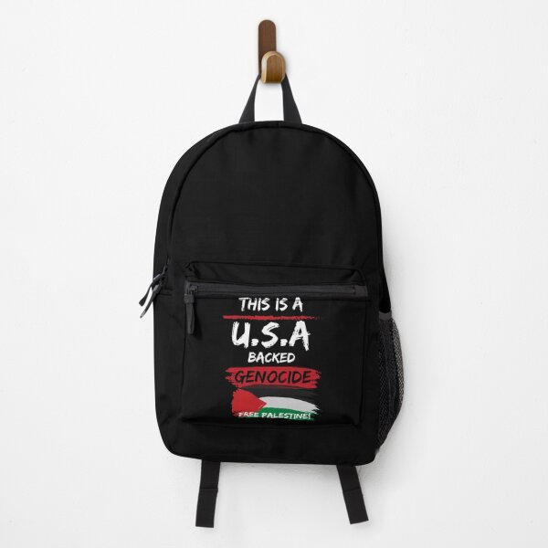Item preview, Stand for Justice: Free Palestine from Oppression #Gaza Meme - This is a U.S.A. Backed Genocide - Free Palestine designed and sold by Earth Nature Creations.