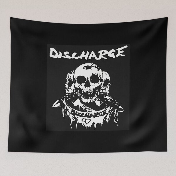 Item preview, Discharge logo band designed and sold by DejonZulauf.