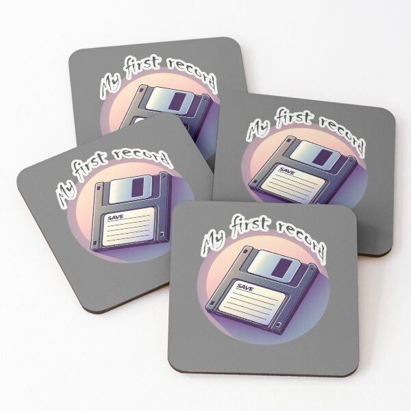 Item preview, My first record, save job, Disket designed and sold by Sukree.m.