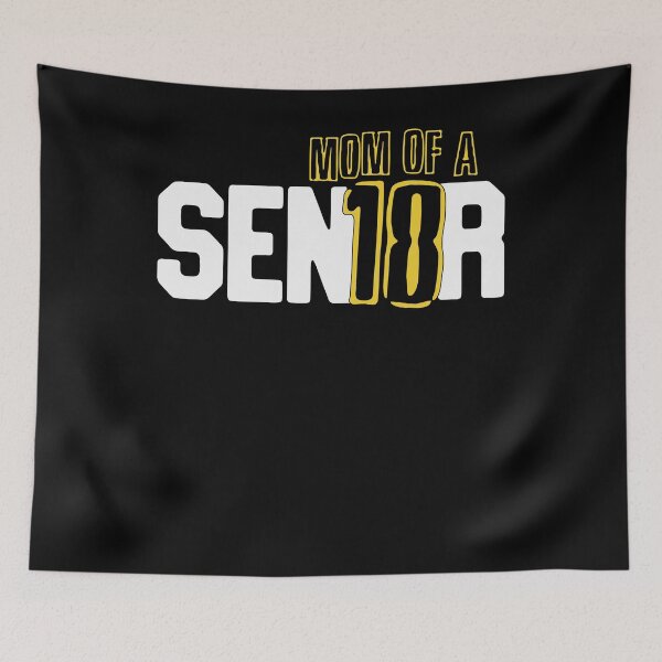 Item preview, Senior 2018 Shirt, Mom of a SEN18R, Vintage Graduation Tee designed and sold by 14thFloor.
