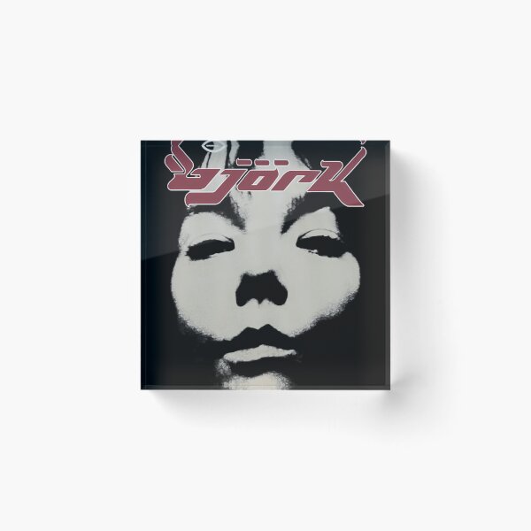 Item preview, Bjork Homogenic Vintage Face Logo (White) designed and sold by GreteMiller.