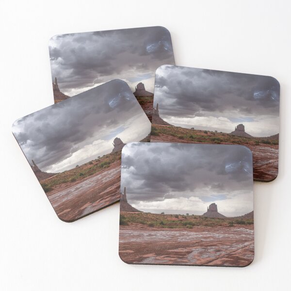 Item preview, Thunder Storm in Monument Valley designed and sold by jrtwynam.