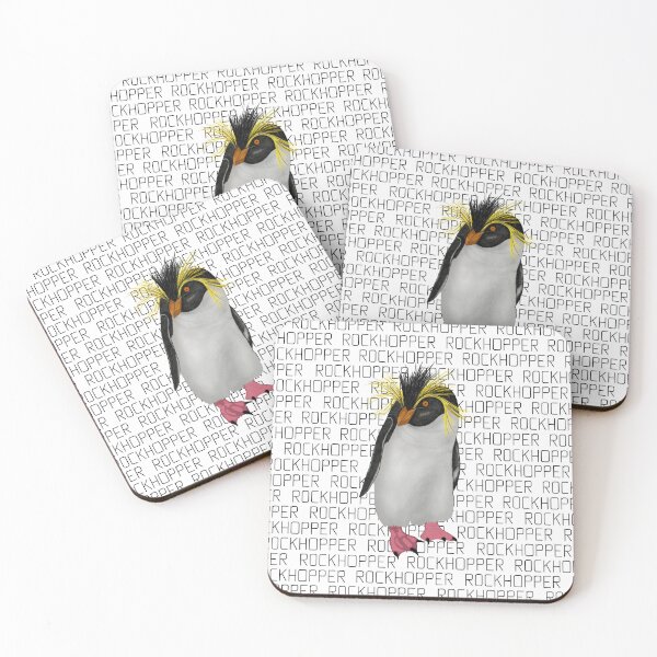 Item preview, Rockhopper Penguin Labeled designed and sold by ArtAndBliss.
