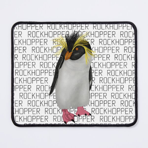 Item preview, Rockhopper Penguin Labeled designed and sold by ArtAndBliss.