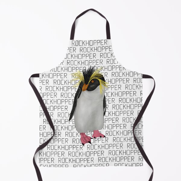 Item preview, Rockhopper Penguin Labeled designed and sold by ArtAndBliss.