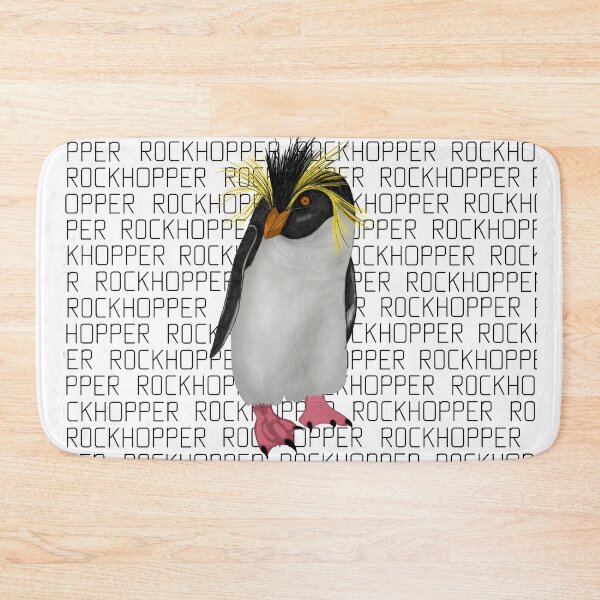 Item preview, Rockhopper Penguin Labeled designed and sold by ArtAndBliss.