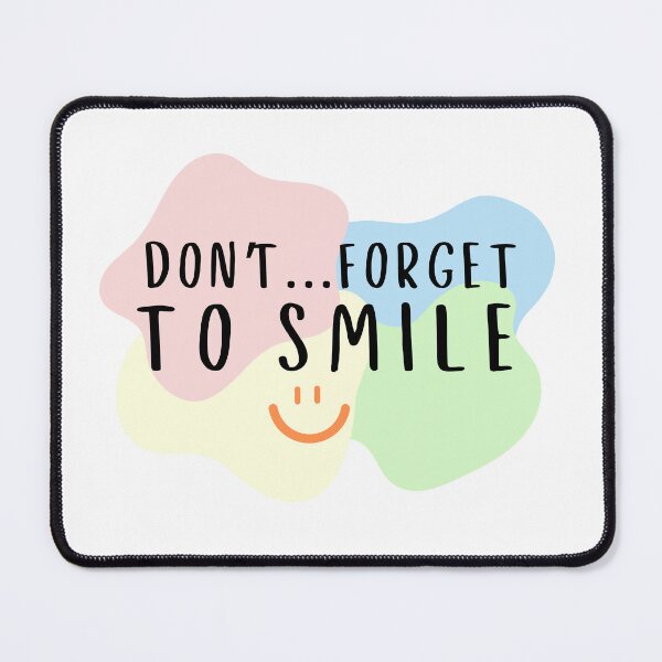 Item preview, Don't forget to smile :) designed and sold by Lemon-Monday.