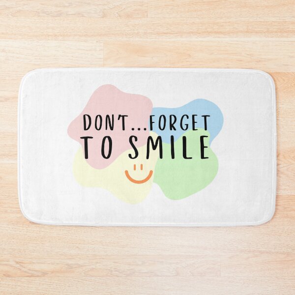 Item preview, Don't forget to smile :) designed and sold by Lemon-Monday.
