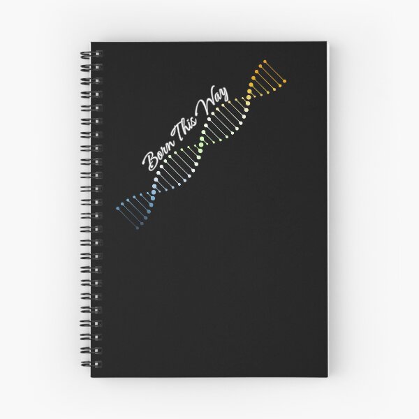Item preview, AroAce Agender Pride Flag DNA, AroAce Agender Born This Way Pride Design designed and sold by Travelslightly.