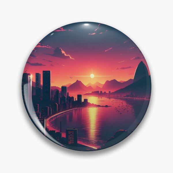 Item preview, Rio de Janeiro Dark Sunset designed and sold by Israelbeck7.