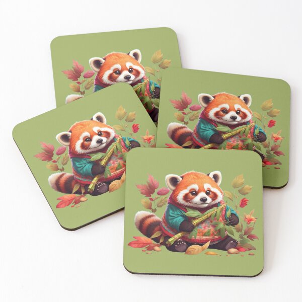 Item preview, "Red Panda Bliss" designed and sold by enggospod.