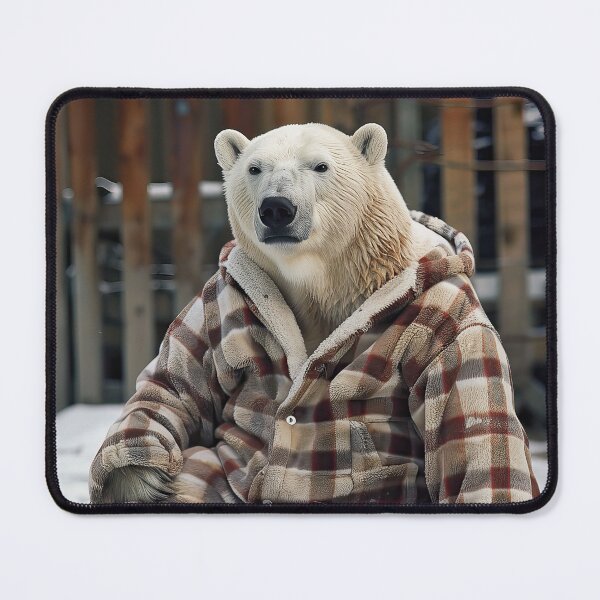 Item preview, Polar Bear in Pyjamas designed and sold by Elisabeth Lucas.