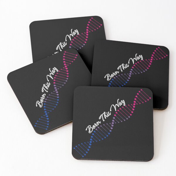 Item preview, Bisexual Pride Flag DNA, Bi Born This Way Pride Design designed and sold by Travelslightly.