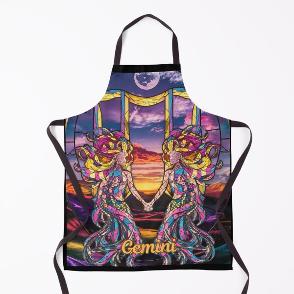 Item preview, Gemini Zodiac, stained glass designed and sold by ZodiacWonders.