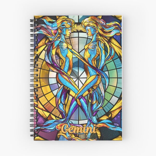 Item preview, Gemini Zodiac, stained glass designed and sold by ZodiacWonders.