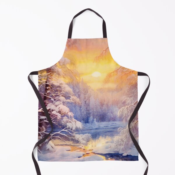 Item preview, Winter wonderland golden hour light designed and sold by Art by Lilia.