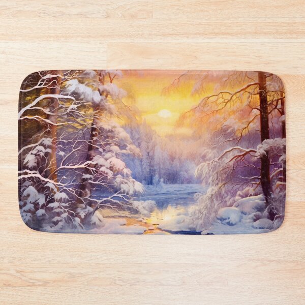 Item preview, Winter wonderland golden hour light designed and sold by Art by Lilia.