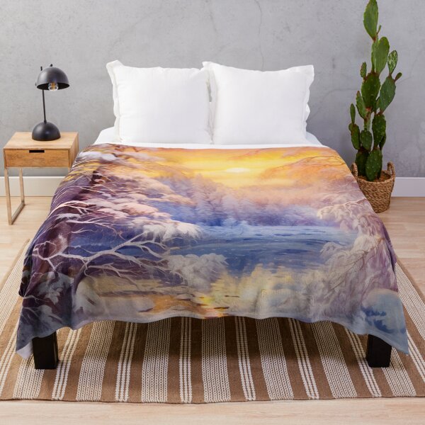 Item preview, Winter wonderland golden hour light designed and sold by Art by Lilia.