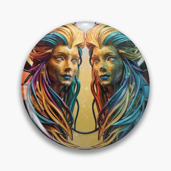 Item preview, Gemini Zodiac, stained glass designed and sold by ZodiacWonders.
