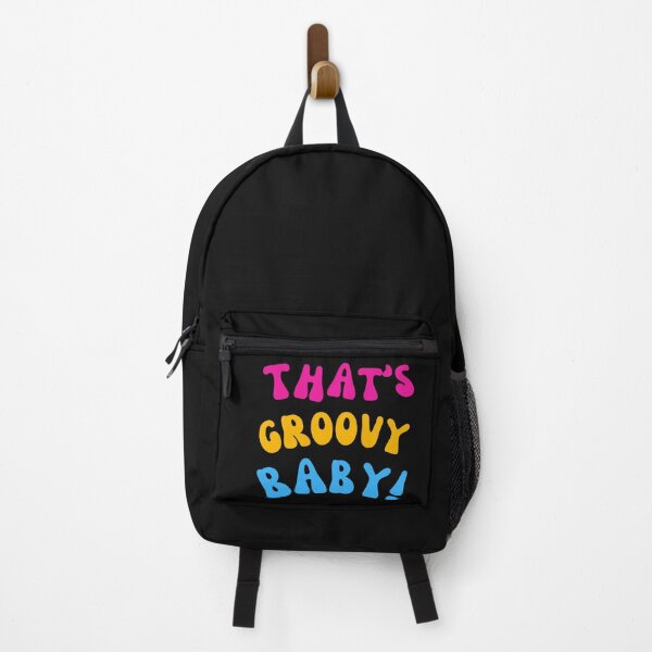 Item preview, That's Groovy Baby retro phrase print designed and sold by Sal's T Shirts and Designs.