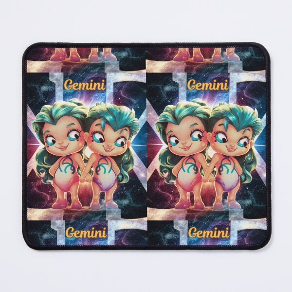 Item preview, Gemini Zodiac, whimsical gemini designed and sold by ZodiacWonders.