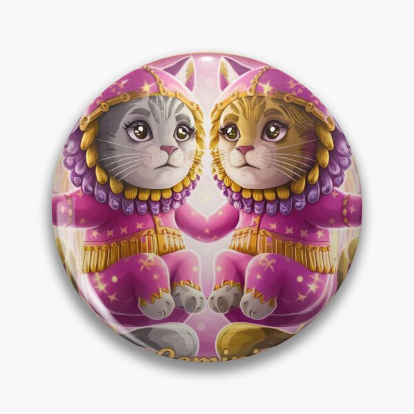 Item preview, Gemini Zodiac, whimsical gemini designed and sold by ZodiacWonders.