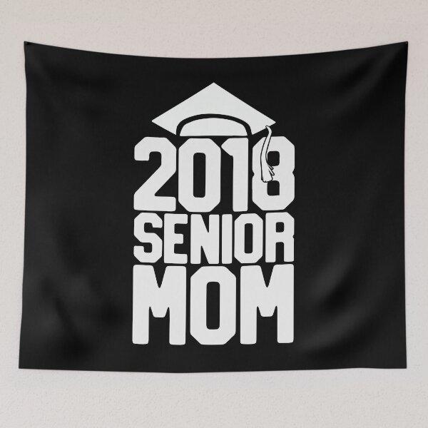 Item preview, Senior 2018 Shirt, 2018 Senior Mom, Graduate Vintage T-Shirt designed and sold by 14thFloor.