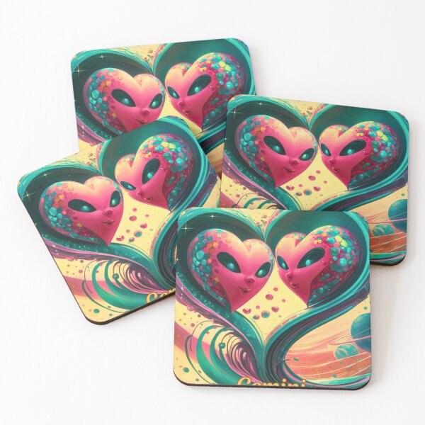 Item preview, Gemini Zodiac, heart shape designed and sold by ZodiacWonders.