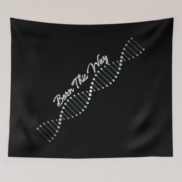 Item preview, Demiboy Pride Flag DNA, Demiboy Born This Way Pride Design designed and sold by Travelslightly.