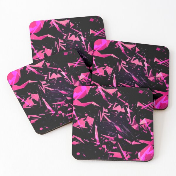 Item preview, Abstract Pink Shapes  designed and sold by RGpresdiffart.