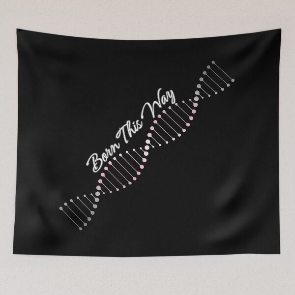 Item preview, Demigirl Pride Flag DNA, Demigirl Born This Way Pride Design designed and sold by Travelslightly.