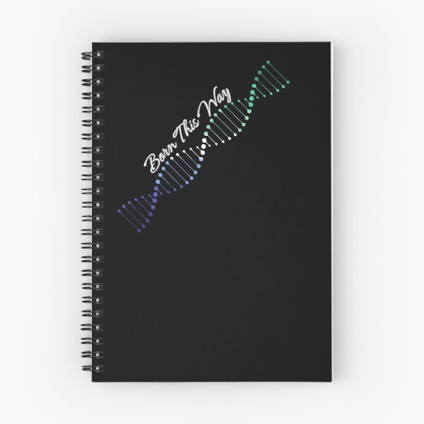 Item preview, Gay MLM Pride Flag DNA, MLM Born This Way Pride Design designed and sold by Travelslightly.