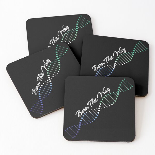 Item preview, Gay MLM Pride Flag DNA, MLM Born This Way Pride Design designed and sold by Travelslightly.